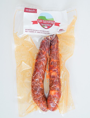 Salsiccia Calabrese Stagionata Dolce Artigianale, Senza Glutine e Lattosio - Sal - Foto 4 di 8