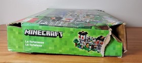 Incomplete Lego Minecraft The Fortress 21127 Used