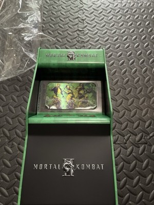 Mortal Kombat II 2 Arcade Popcorn Bucket Tin In Hand AMC NEW 2026