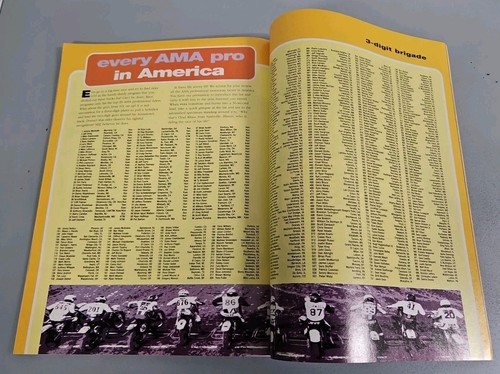 Motocross Journal Magazine June 1996 Vintage CR YZ KX RM KTM Evo - Bild 7 von 8