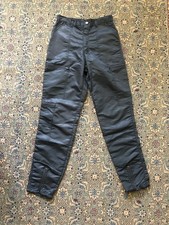 Iconic 80  s Black Parachute Pants Cargo, 6 Pockets