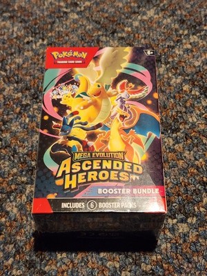 Pokemon Ascended Heroes Booster Bundle Brand New Sealed