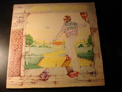 ELTON JOHN GOODBYE YELLOW BRICK ROAD 2 LP RECORD SET UK DJLPD-1001