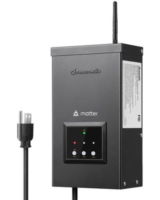 Matter 200W Smart Low Voltage Landscape Transformer, WiFi Landscape Lighting