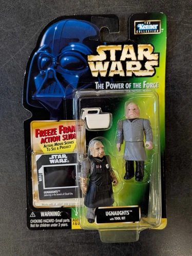 Star Wars Power of the Force: Ugnaughts with Tool Kit Action Figures 1997