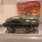 Hot Wheels Z Whiz Datsun Black White Diecast Car 1:64.  Restored 1976 Vintage