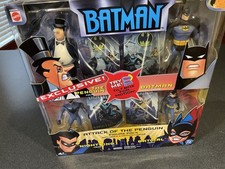 Mattel Batman Animated Series 4 figure Pack Attack of the Penguin 2003 New