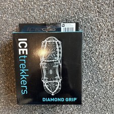 NIB Yaktrax Ice Trekkers Diamond Grip M Full-Foot Traction on Ice, Snow M