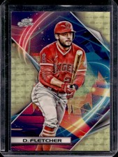 Marketplace image: 2022 Topps Cosmic Chrome David Fletcher SuperFractor #1/1 Angels