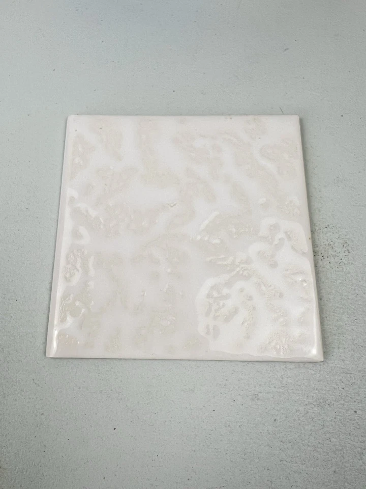 Azulejo de cerámica Cristal X35 4,25”x4,25” Azulejos espaciadores H&R Johnson nube de nieve Foto 2 de 4