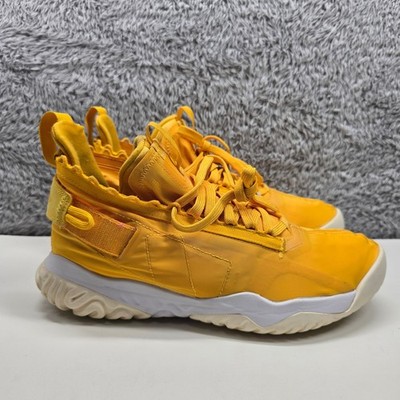 Air Jordan Shoes Mens 9 Air Jordan Proto React University Gold Shoes BV1654-701
