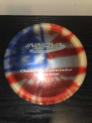 Rare Innova PFN American Flag USA Sidewinder Factory Dye Disc Golf