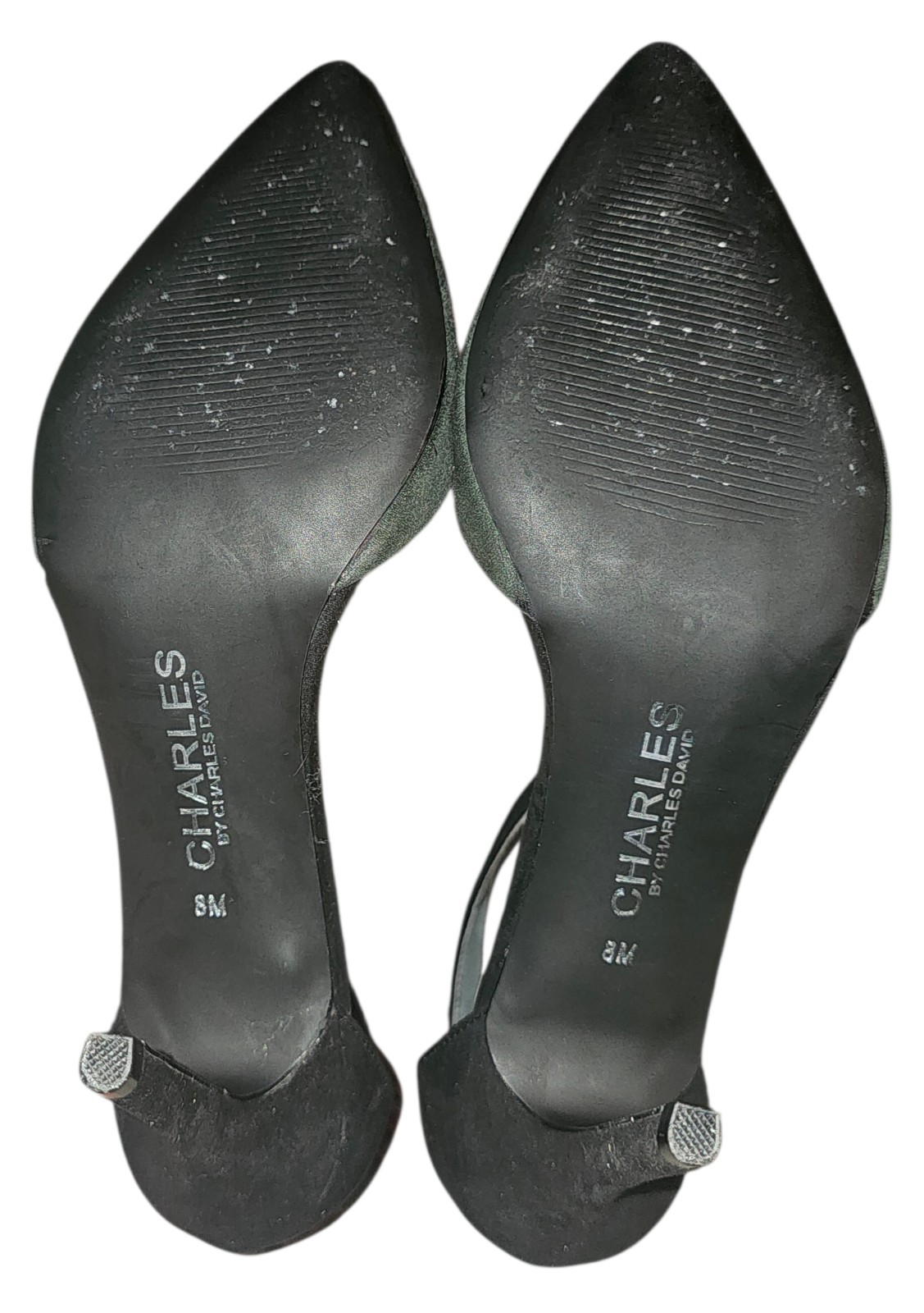 Charles David Black Forest Pointer Micro Suede An… - image 5