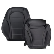 Driver Bottom Top Leather Seat Cover For 2015-21 Mercedes-benz Glc300 C-class Driver Bottom Top Leather Seat Cover For 2015-21 Mercedes-benz Glc300 C-class
