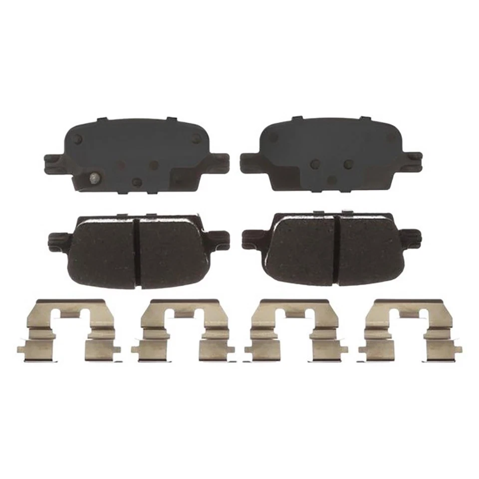 Fits 2016 2017 2018 2019 Chevrolet Malibu Front & Rear R-Line Ceramic Brake Pads - Image 3 of 4