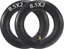 2-Pack 8.5X2 Inner Tube,8 1/2X2 Inner Tube Bent Valve Replacement for Gotrax Ele