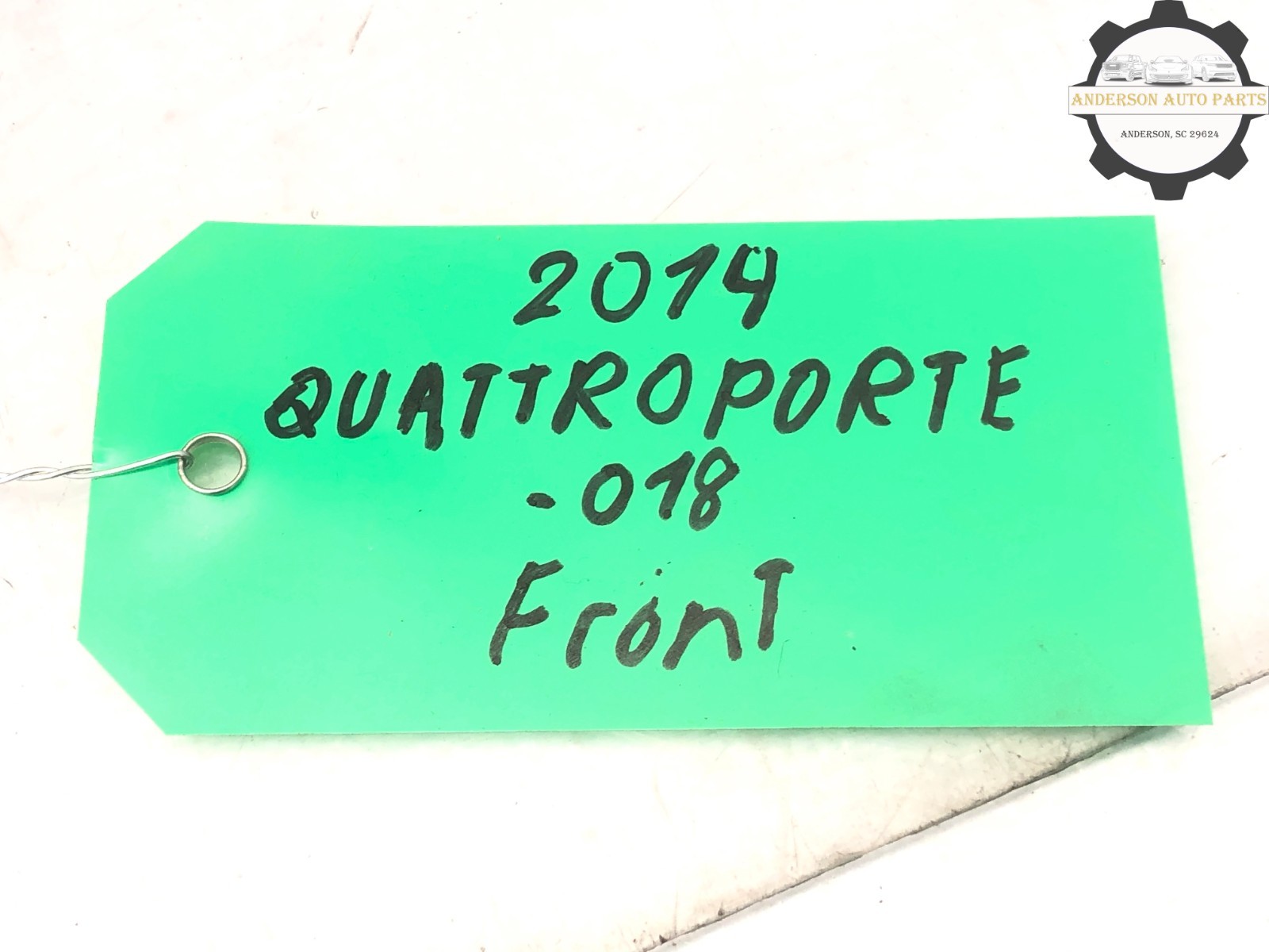 2014-2022 MASERATI QUATTROPORTE 3.8L FRONT RADIATOR AIR DUCT GUIDE OEM