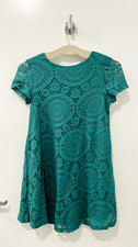 Urban Outfitter Lace A Dress Color Green Size S