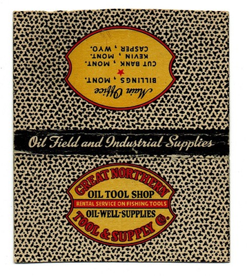 #ad #ad Billings MT Great Northern Tool amp; Supply Co. 40 Strike Vintage Matchbook Cover $14.99
