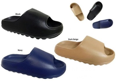 Weiche & bequeme Slipper Slider Sandalen Freizeit Strand Pool Unisex Urlaub Gr. 40-45