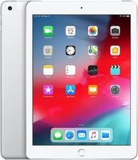 APPLE IPAD 9.7" 6TH GEN 128GB WIFI  CELLULAR MR732J/A - SILVER - Scratch  Dent
