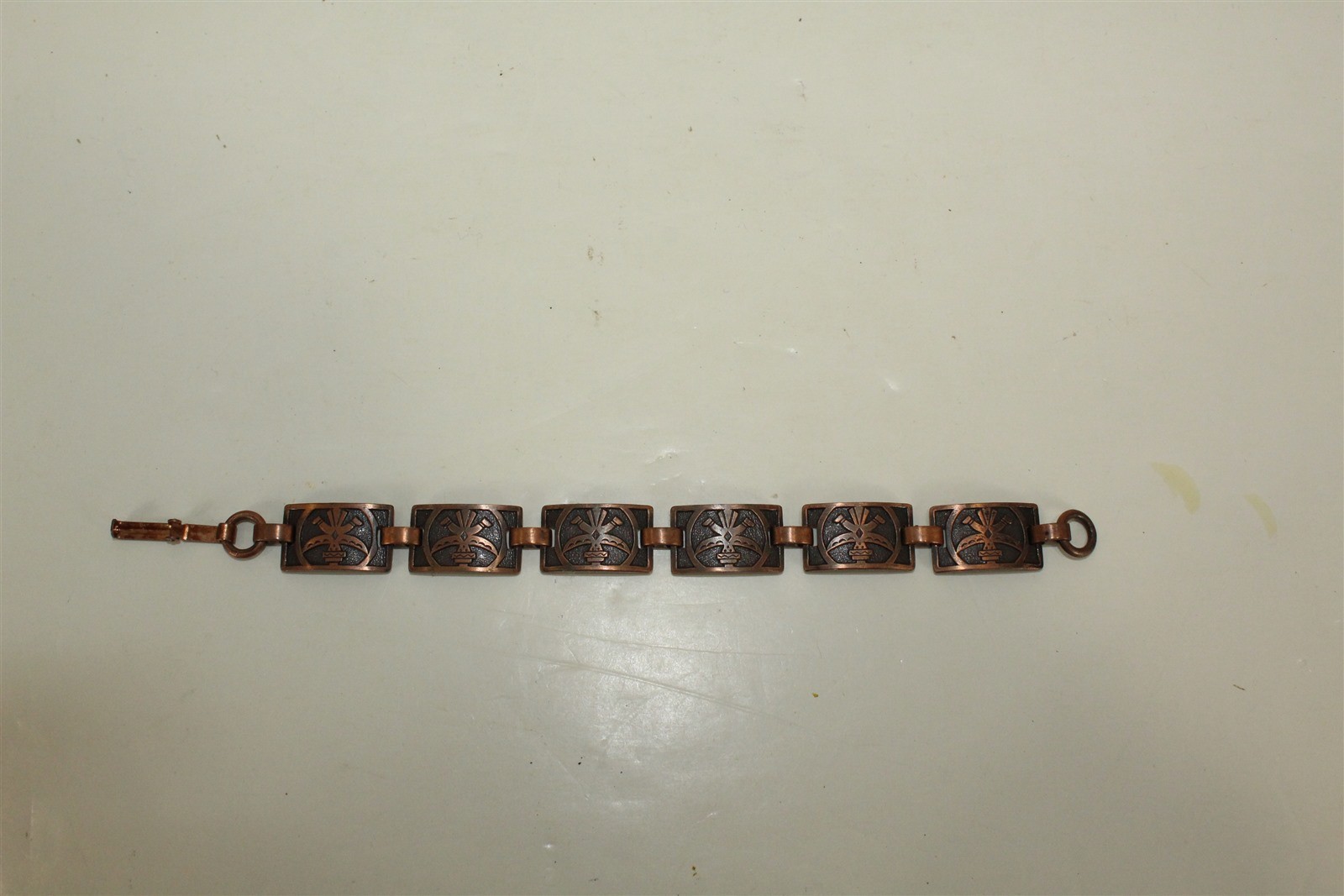 Bracelet Solid Copper Light and Dark Copper Color… - image 1