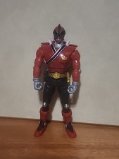 2011 Bandai Power Rangers 6.5" Samurai Switch Red Ranger Action Figure Loose