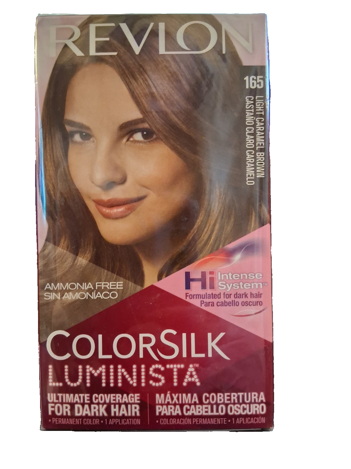 Silk Hair Color,ammonia Free, Pack Of 3, #165 Light Caramel 