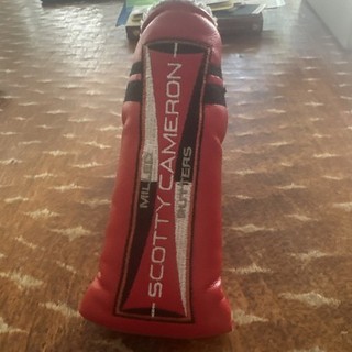 Titleist Scotty Cameron Milled Putter Head Cover. Really nice