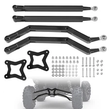 Black High Clearance Rear Radius Arms for Polaris RZR XP 1000 XP 4 1000 2014+