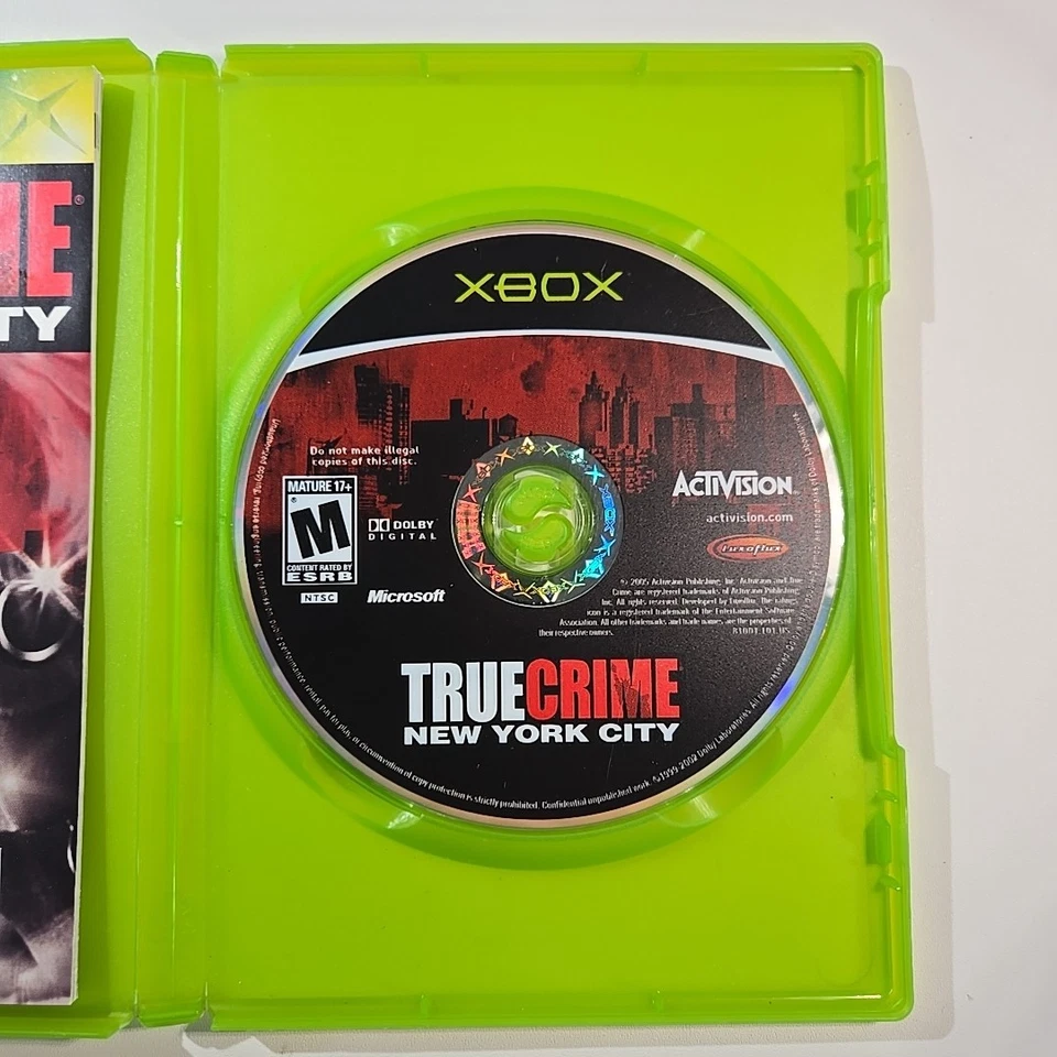 True Crime New York City Microsoft Xbox Original Complete With Manual - Image 4 of 4