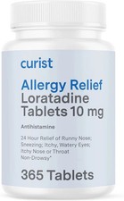 Loratadine 10 mg 365 Tablets  Bulk Loratadine 10mg Allergy Relief ...