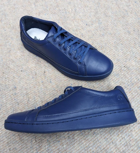 Timberland Scarpe da Ginnastica Oxford Donna in Pelle Blu Crepuscolare Taglia UK 5 5