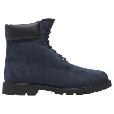 Mens Timberland Classic 6-Inch Waterproof Dark Blue Nubuck Boot