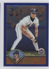 2003 Topps Chrome Tsuyoshi Shinjo #291 1s8