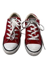 Converse CTAS Street Slip-On Youth Size 2 A01700F Red Casual Shoes School