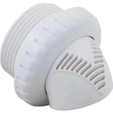 Infusion Pool Products VRFTHWH MPT Return V-Fitting - White- 15 in.