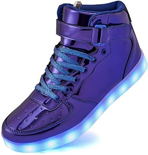 led high top trainers