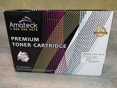 COMPATIBLE w/ DELL C2660dn C2665dnf Toner LOT OF 4 Black Cyan Yellow Magenta