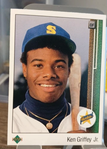 1989 UPPER DECK RAW UNGRADED 1 KEN GRIFFEY JR. ROOKIE SEATTLE MARINERS #1