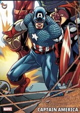 [DIGITAL CARD] Topps Marvel - Captain America - 2021 S1 Tier 7 Rust Base