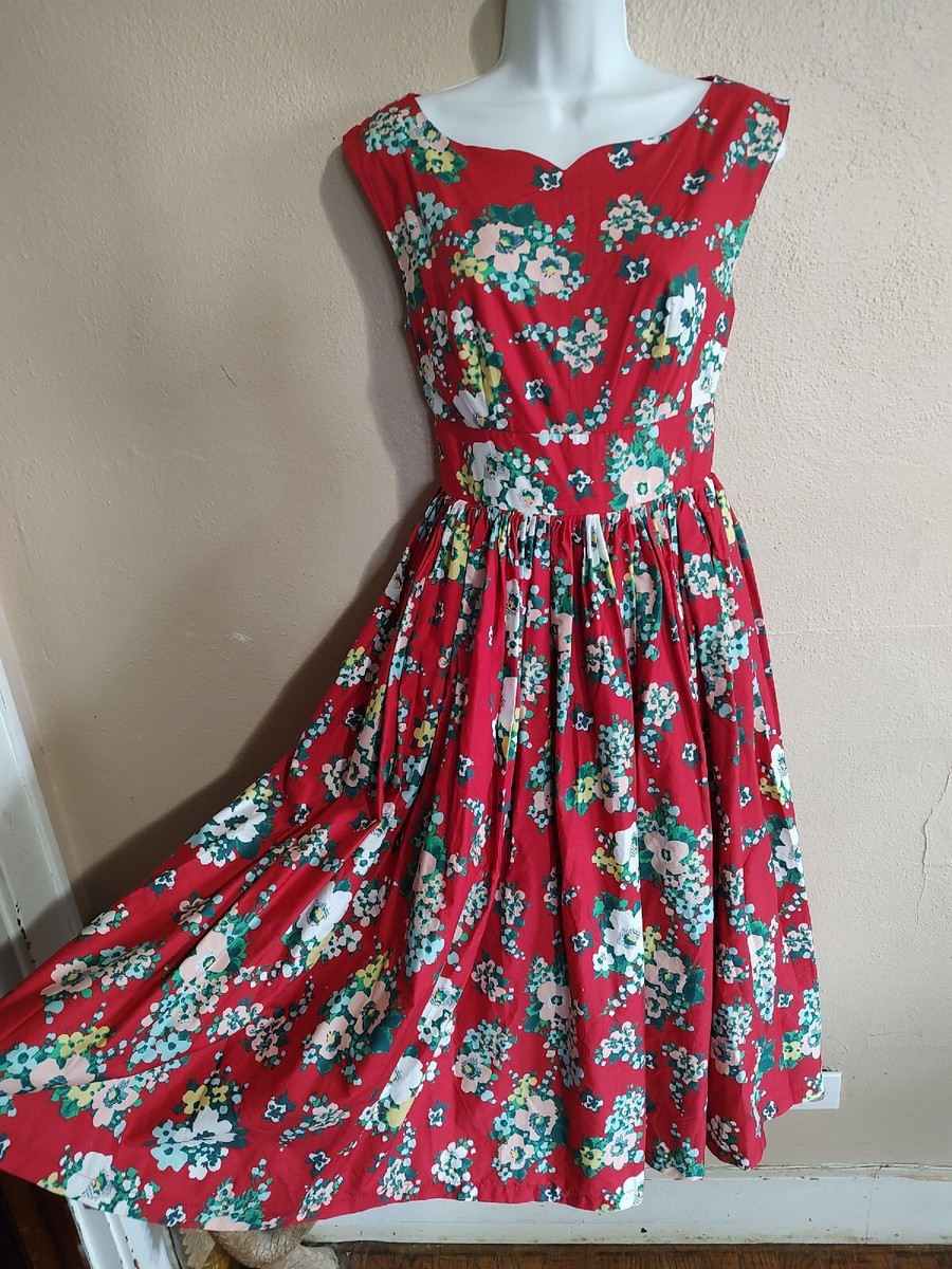 fit and flare full skirt dress Sweetheart Neckline Fit and Flare Long Dress – John Paul Ataker main image 1