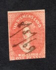 Australia Tasmania  1865 stamp SG#28 START15%ONLY used CV=49$