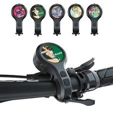 ENLEE Portable Bike Bicycle Scooter Electric Horn Bell Alarm 130dB USB Recharge