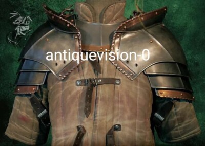 Medieval Knight Gorget Pouldron Armor Shoulder Armor Cosplay Armor Halloween