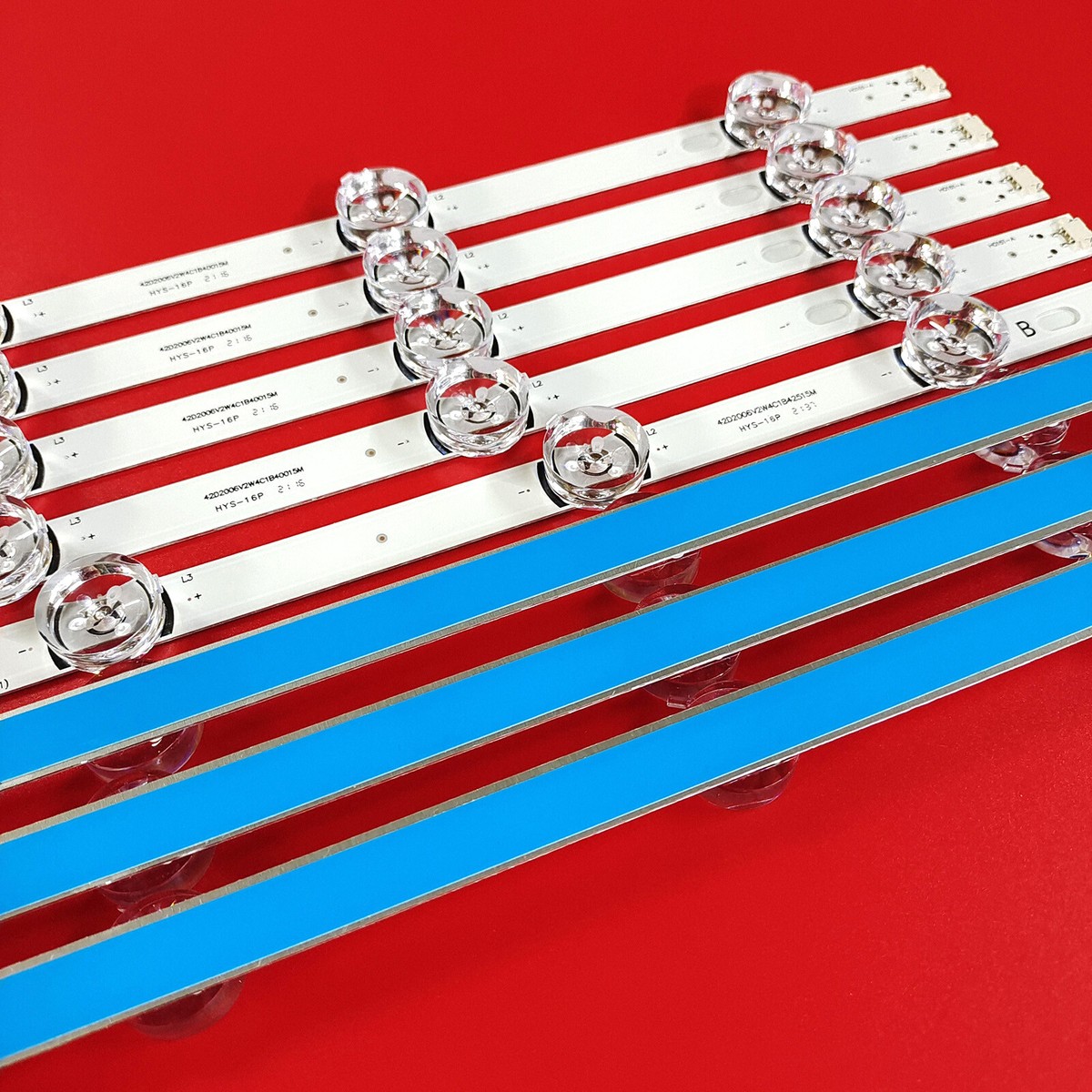 Nuovo 8 Pz/Set Di Striscia Del Led Di Ricambio Per Lg Lc420Due 42lb5500 42lb5800 42lb560 Innotek Drt 3 0 42 Inch A B P5529 - Foto 8