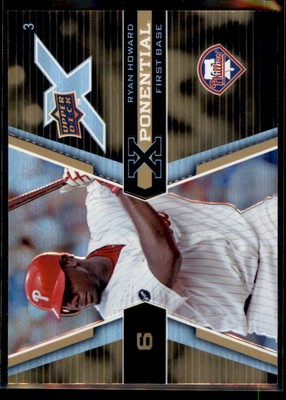 2008 Upper Deck X #X3-RH Ryan Howard