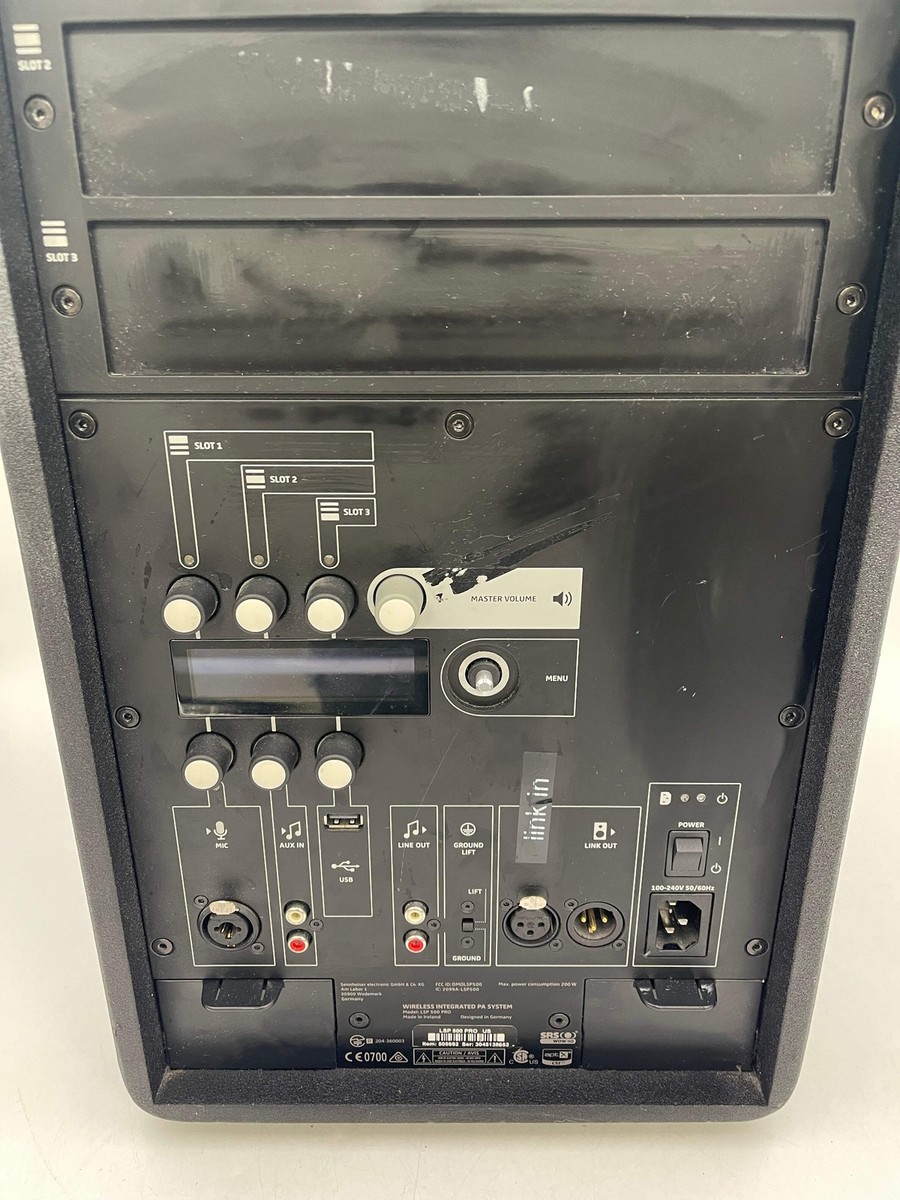 Sennheiser LSP 500 Pro 505692 Portable PA System w/ EW 300 G3