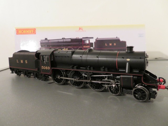 Hornby R3616 LMS Class 5MT 4-6-0 Era 3 1/76 00 Gauge Ready to Go Steam Locomotive for sale 