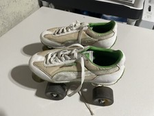 Women's Size 7 Green White Puma Roller Skates -Roller Kitty